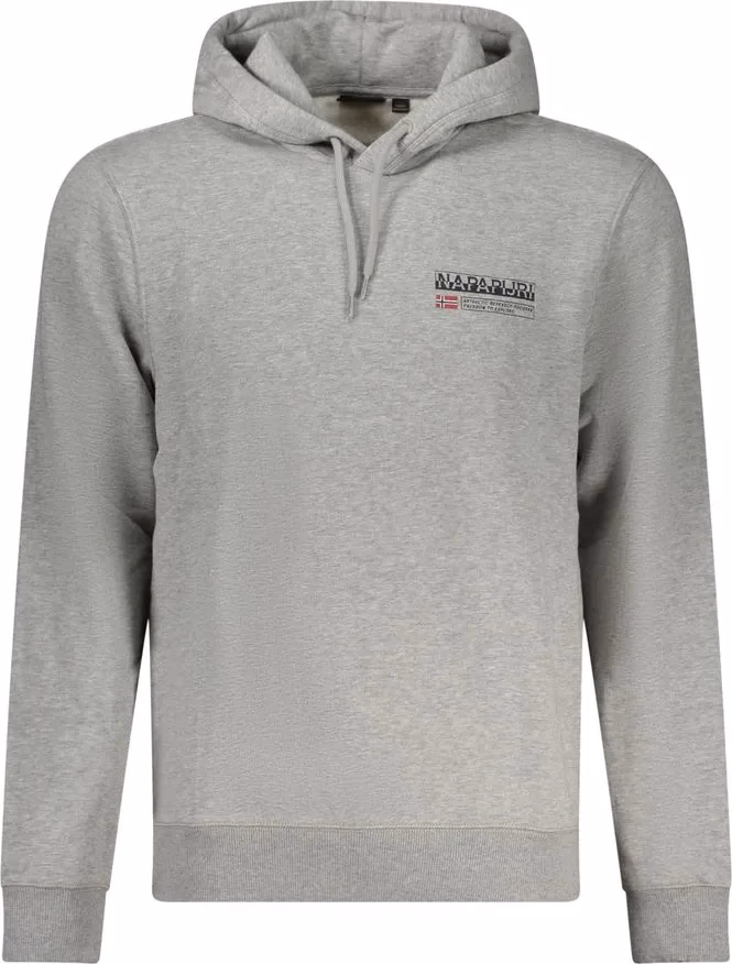 Napapijri Gray Cotton Men Sweater