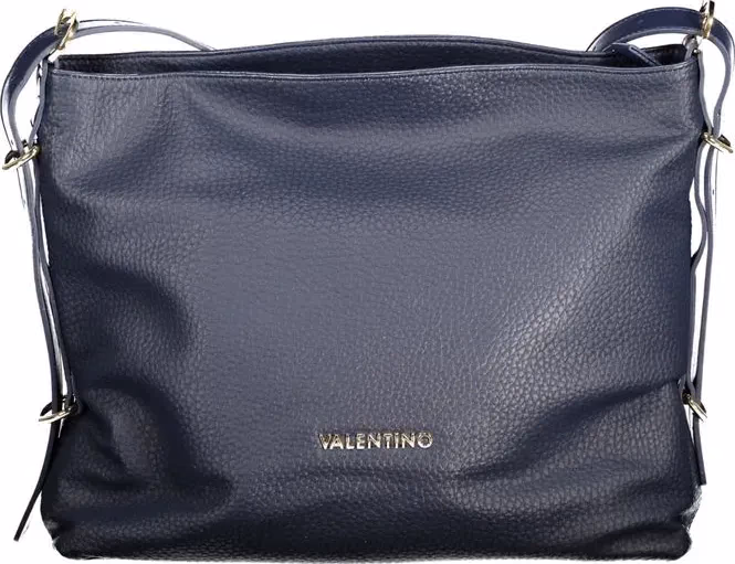 Mario Valentino Blue Poliuretano Women's Bag with Shoulder Handle