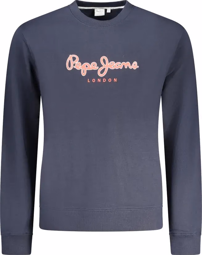 Pepe Jeans Blue Cotton Men's Sweatshirt