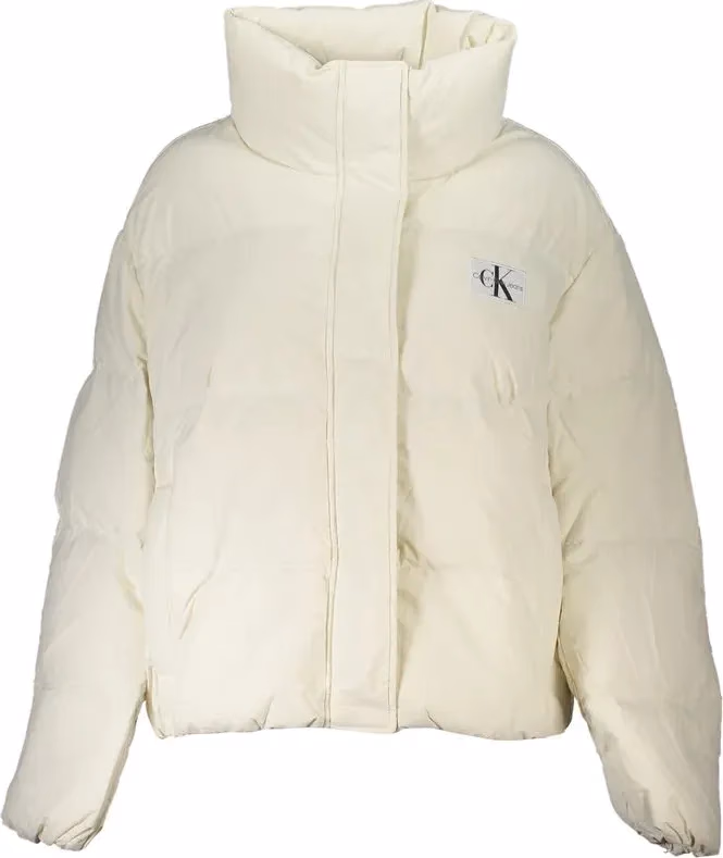 Calvin Klein Bianco Poliammide Women Jacket