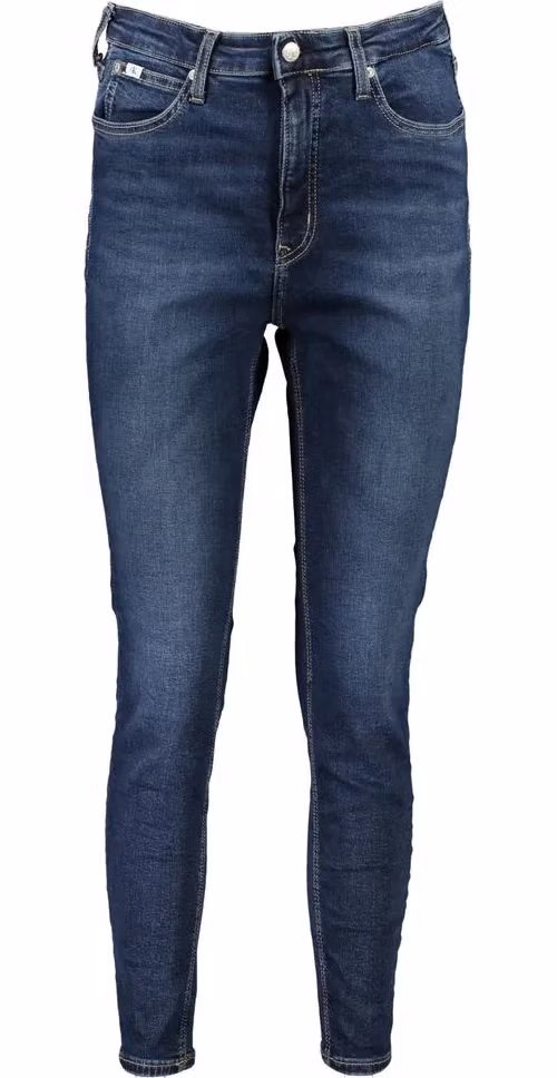 Calvin Klein Blu Cotton Womens Jeans