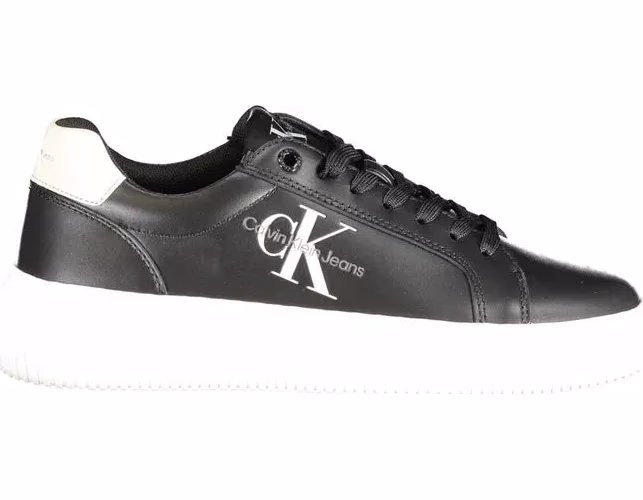 Calvin Klein White Polyester Men Sneaker