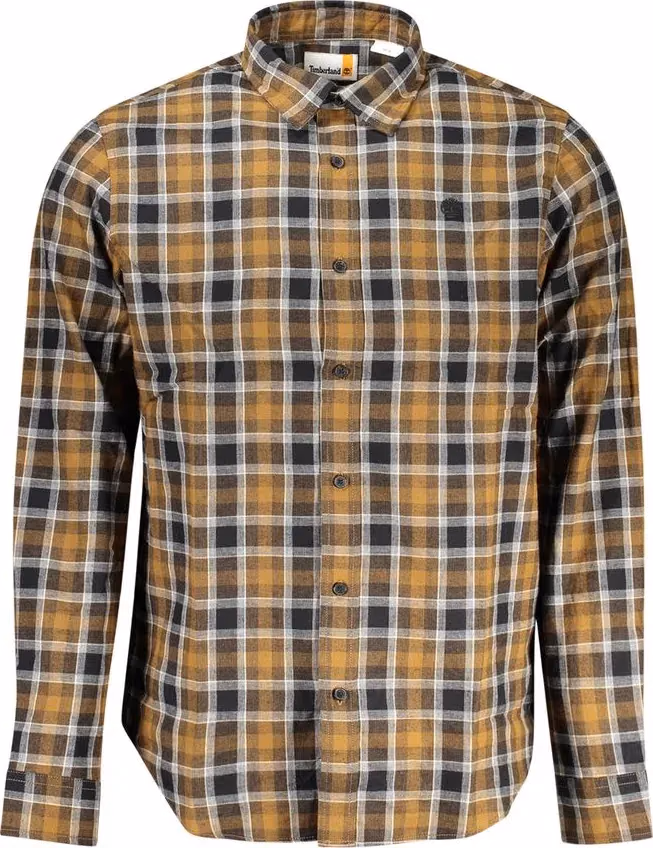 Timberland Marrone Cotton Mens Shirt