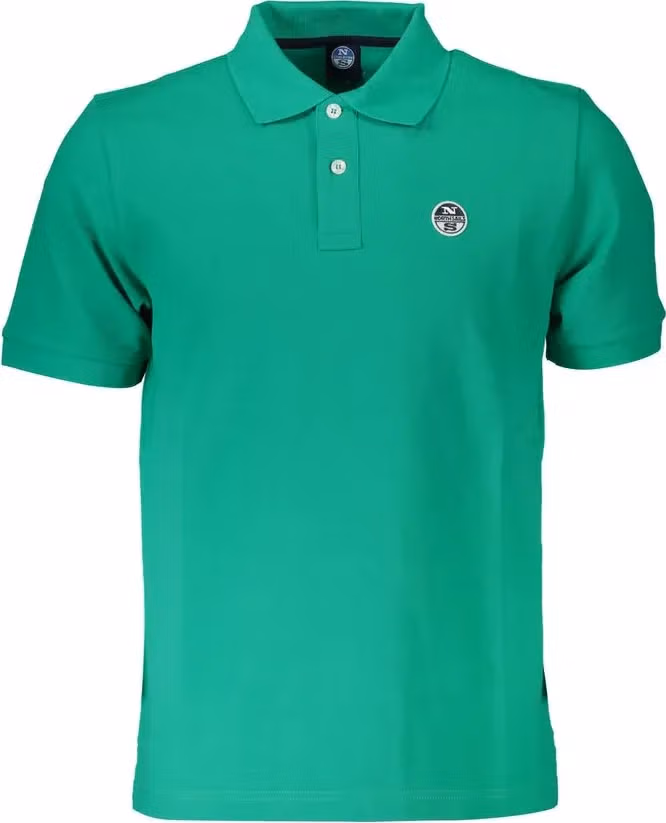 North Sails Blu Cotton Men Polo