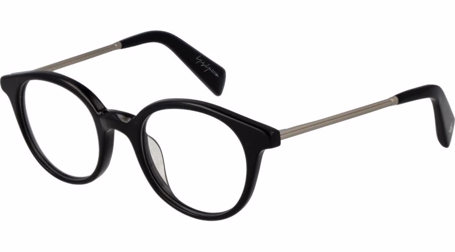 Yohji Yamamoto Black Acetate Glasses (Frames)
