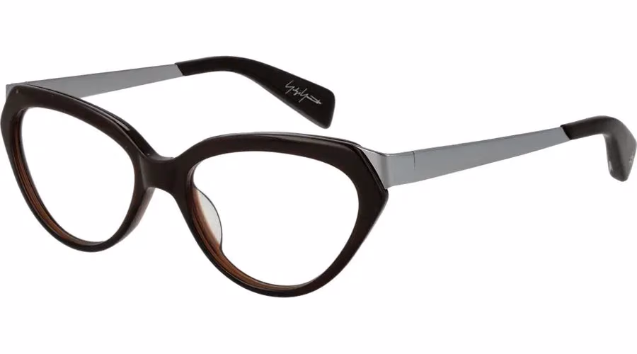 Yohji Yamamoto Brown Acetate Glasses (Frames)