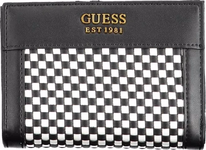 Guess Jeans Black Polyurethane Women Wallet