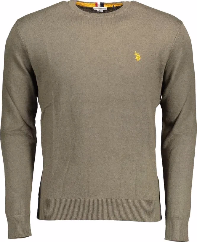 U.S. POLO ASSN. Green Cotton Men's Shirt