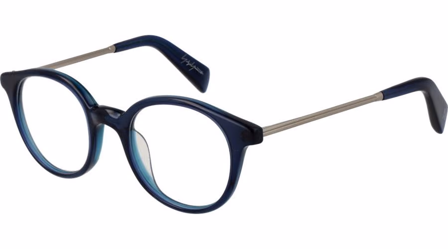 Yohji Yamamoto Blue Acetate Glasses (Frames)