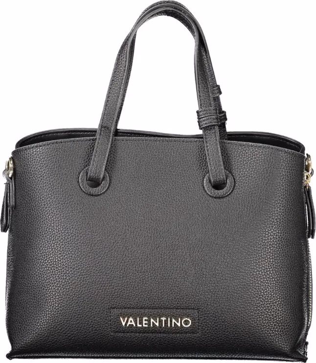 Mario Valentino Black Polyurethane Women's Bag