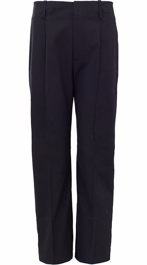 Bottega Veneta Navy Blue Cotton Casual Pants