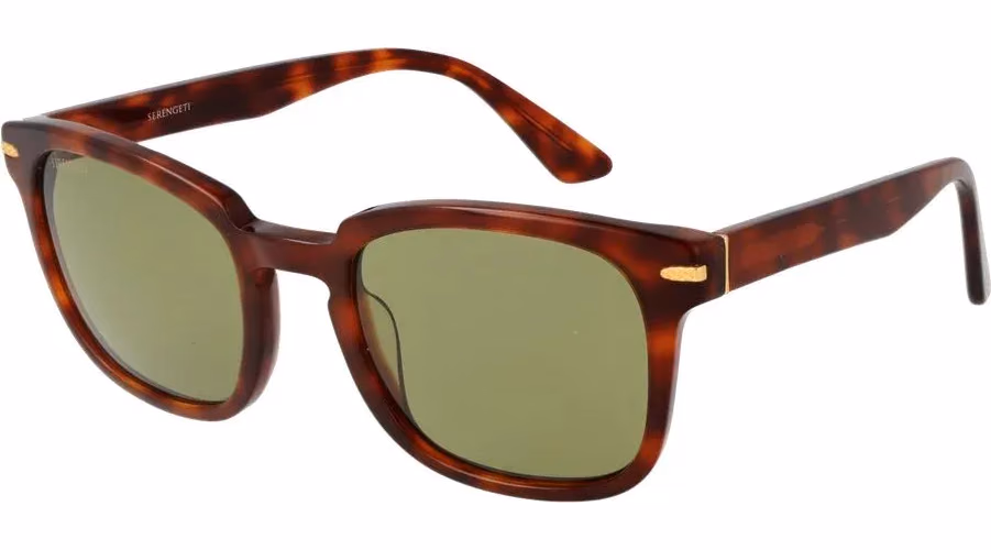 Serengeti Brown Acetate Sunglasses