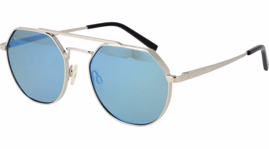 Serengeti Silver Metal Sunglasses