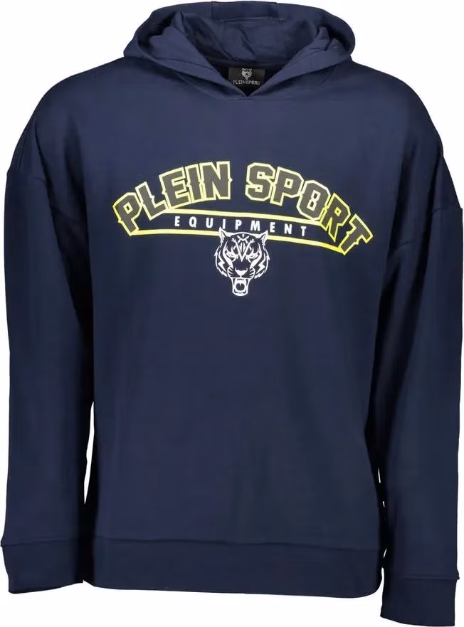 Plein Sport Blue Cotton Men's Sweatshirt