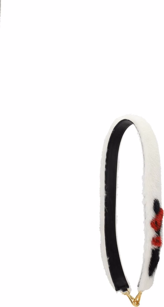 Prada White Leather Shoulder Bag