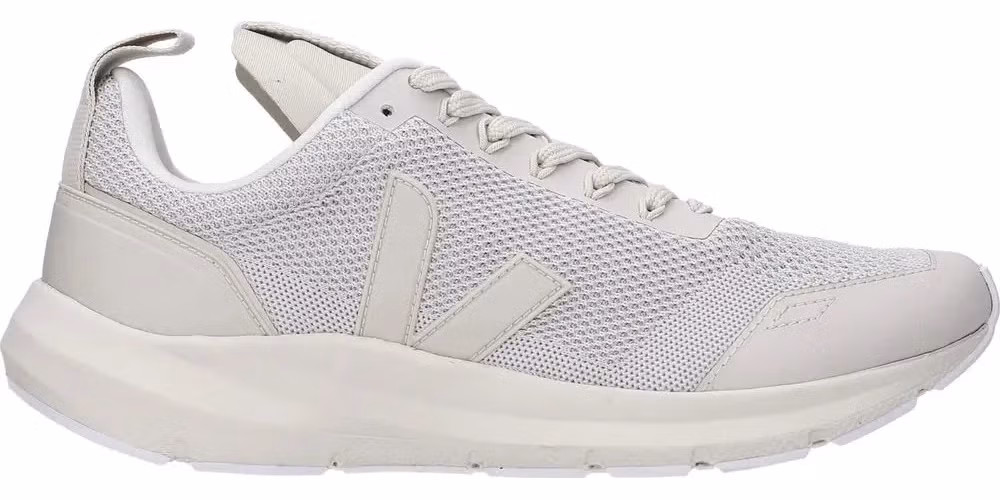 Veja Gray Fabric Athletic Sneakers