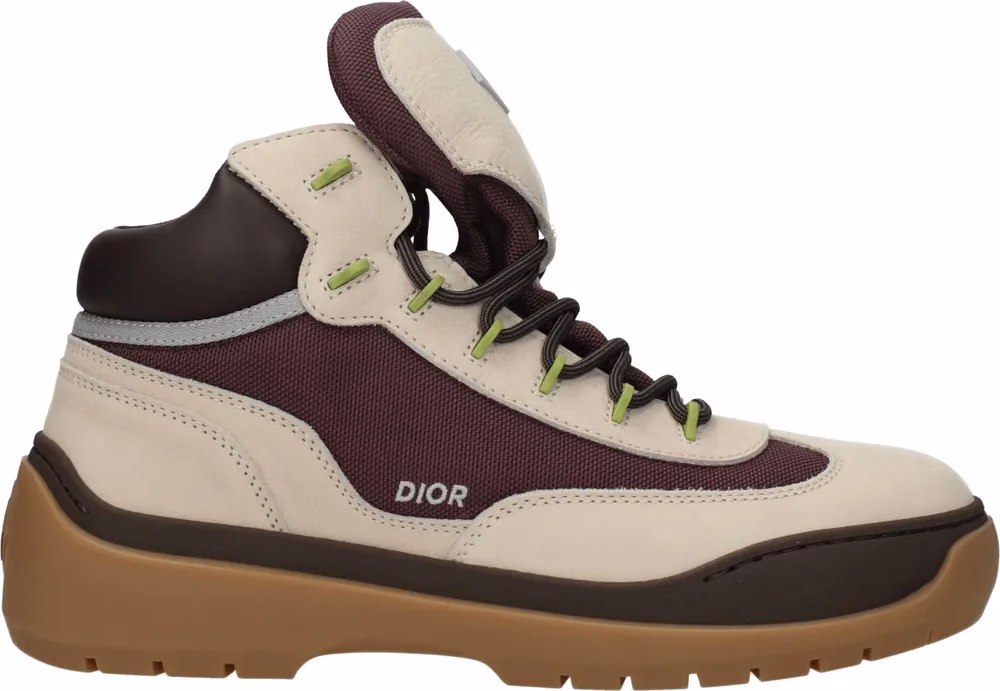 Christian Dior Beige Leather Ankle Boots