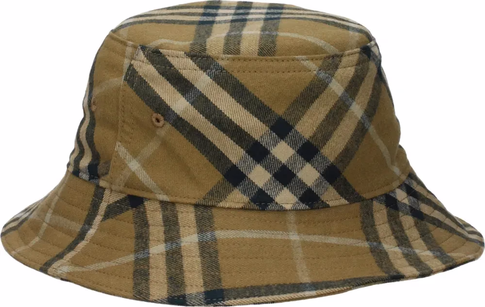 Burberry Green Cotton Bucket Hat