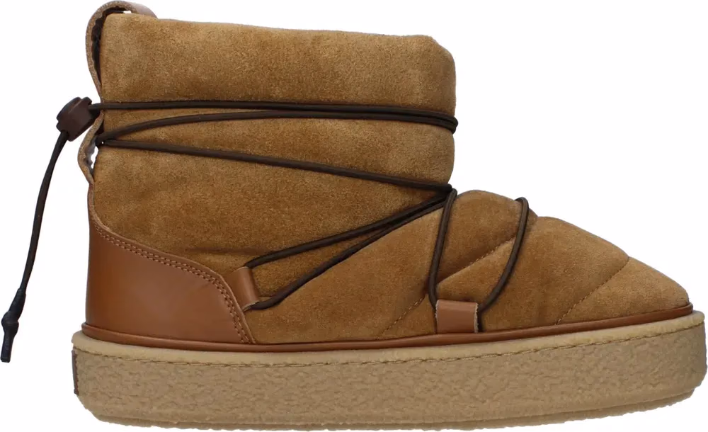 Isabel Marant Brown Leather Ankle Boots