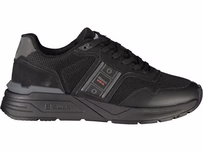 Blauer Nero Polyester Men Sneaker