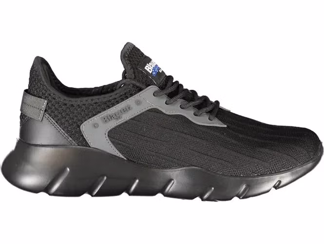 Blauer Black Polyester Men Sneaker
