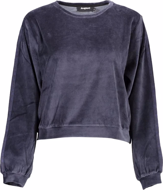 Desigual Blue Cotton Women Sweater