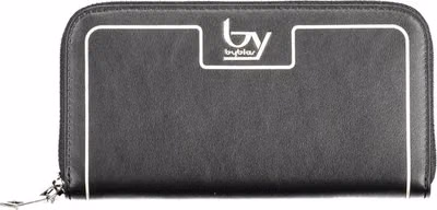 Nero Poliuretano Women Wallet