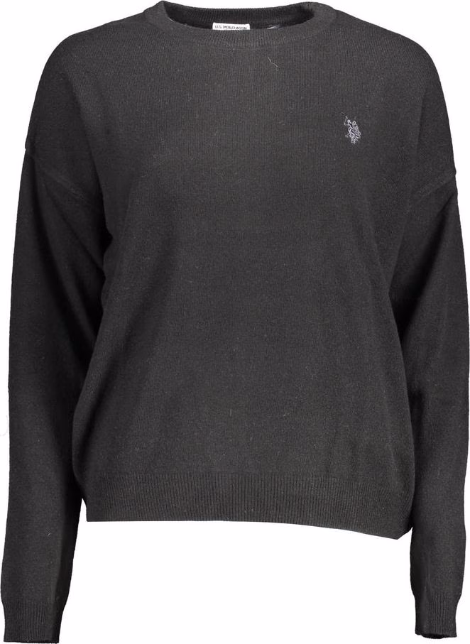 U.S. POLO ASSN. Black Viscose Women's Sweater