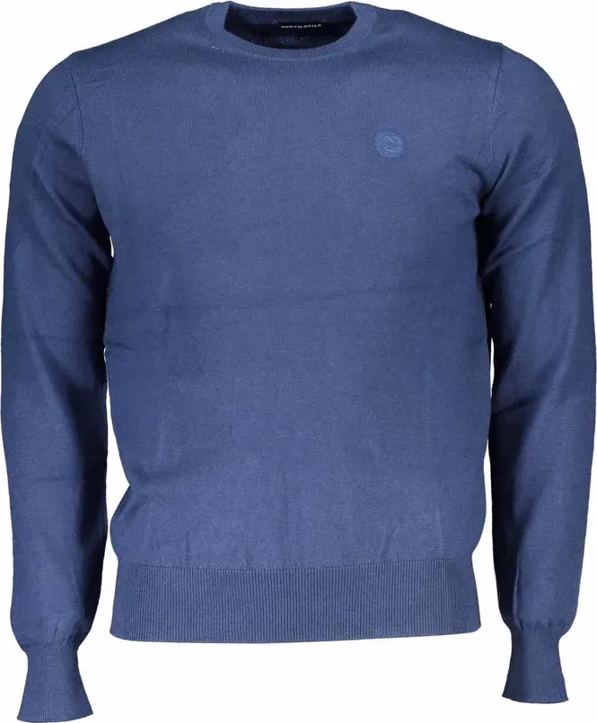 North Sails Blue Poliammide Men's Sweater