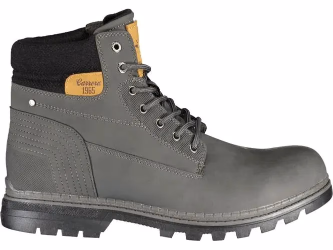 Carrera Grey Polyurethane Men's Boot