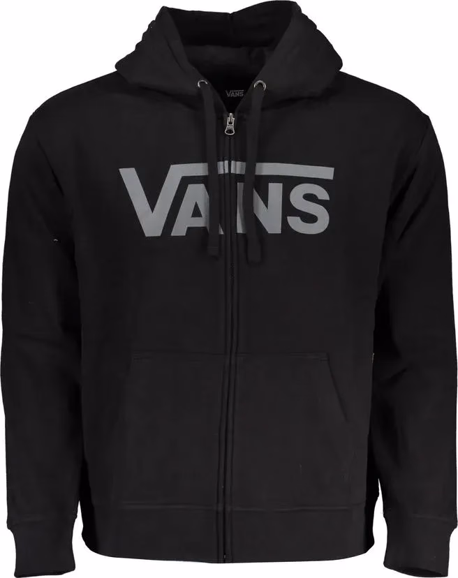 Vans Black Cotton Men's Hooded Sweatshirt