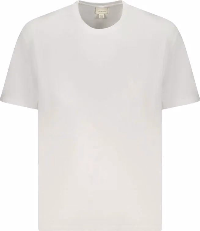 Calvin Klein White Cotton Mens T-Shirt