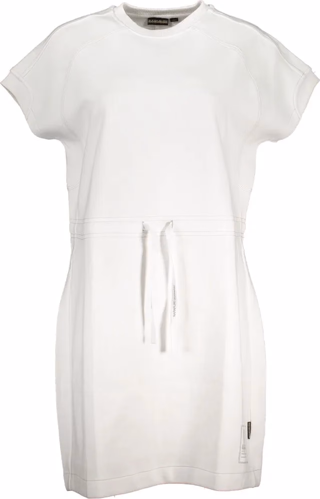 Napapijri White Cotton Women Dress