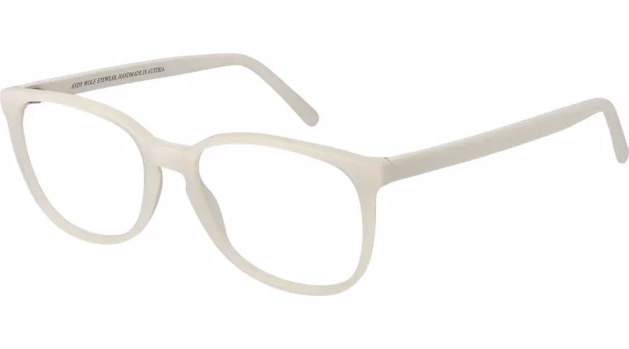 Andy Wolf White Acetate Glasses (Frames)