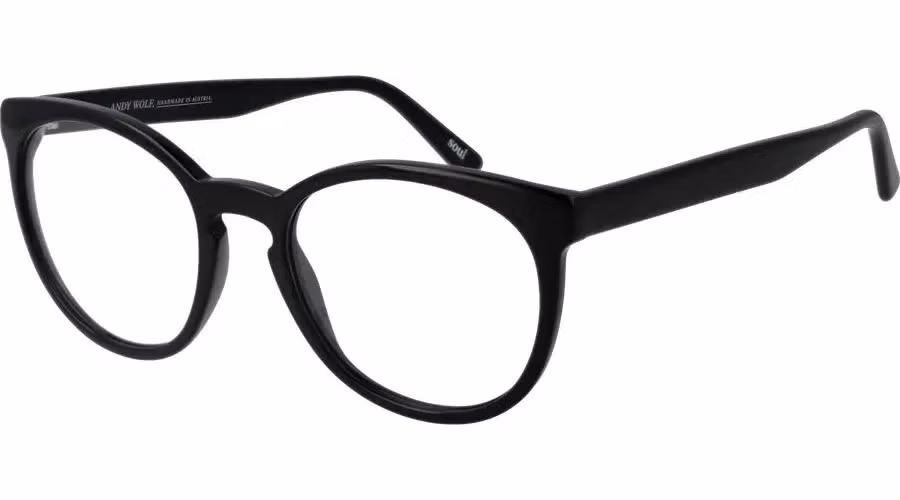 Andy Wolf Black Acetate Glasses (Frames)