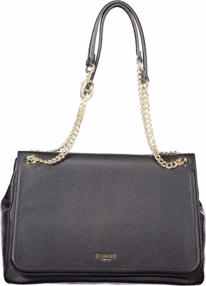 Twinset Nero Polyurethane Women Shoulder Bag