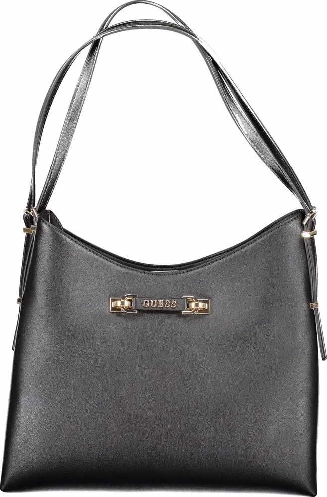 Guess Jeans Black Polyurethane Women Handbag
