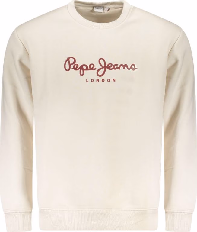 Pepe Jeans Bianco Cotton Men Sweatshirt