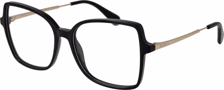 Max & Co Black Stainless Steel Glasses (Frames)