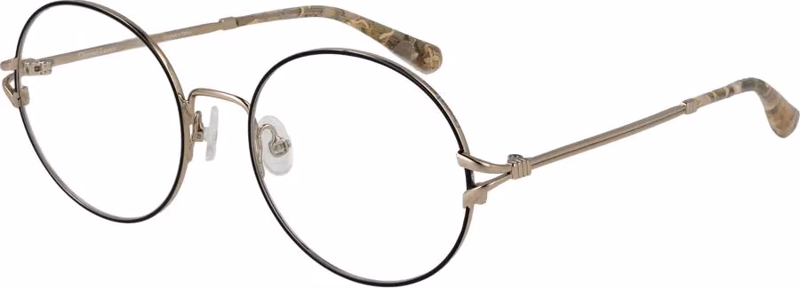 Christian Lacroix Beige Metal Glasses (Frames)