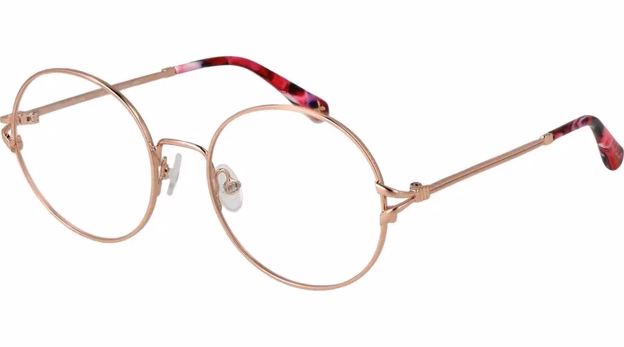 Christian Lacroix Beige Metal Glasses (Frames)