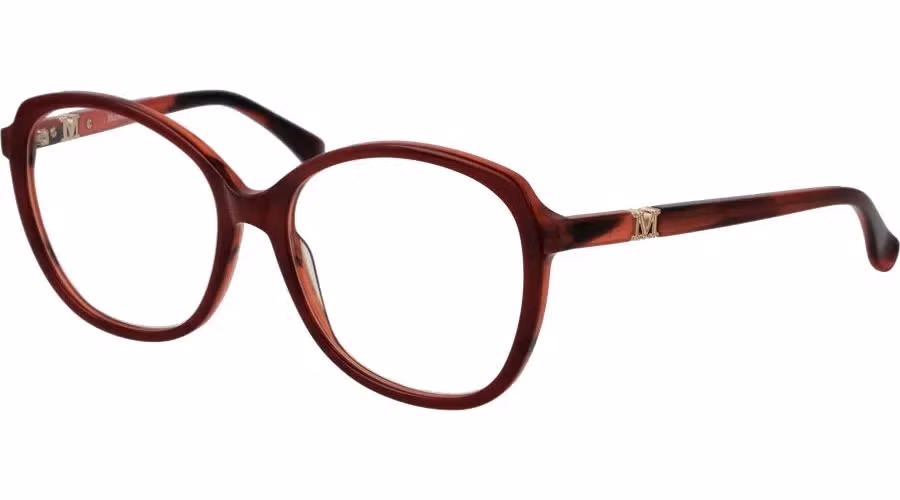 Max Mara Burgundy Plastic Glasses (Frames)