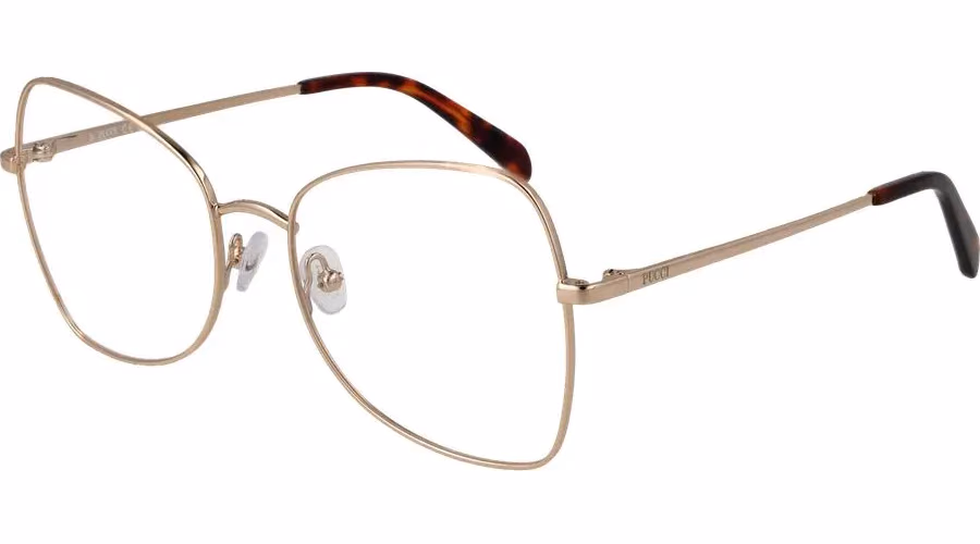 Emilio Pucci Gold Metal Glasses (Frames)
