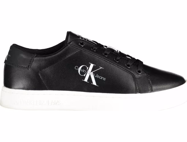 Calvin Klein Black Polyester Men's Sneaker