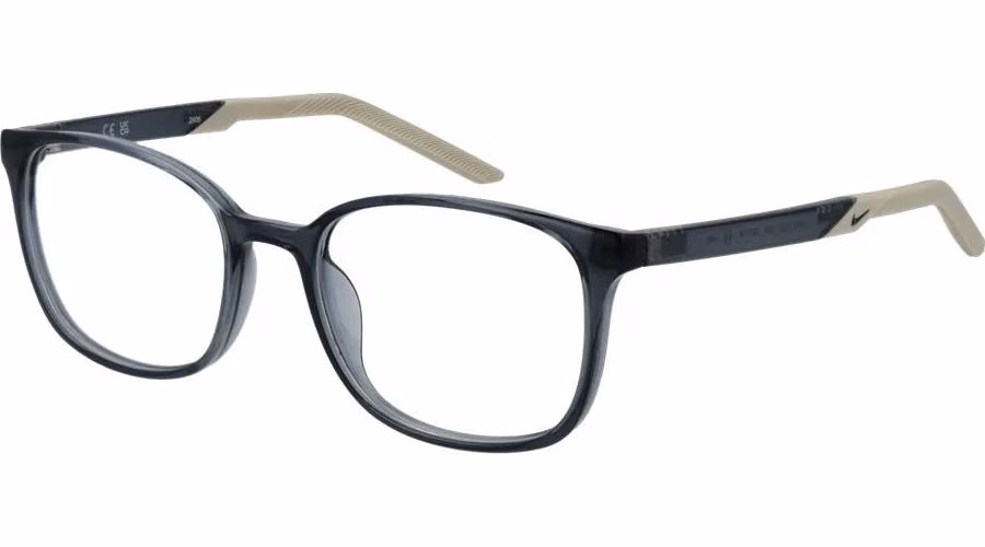 Nike Gray Stainless Steel Glasses (Frames)