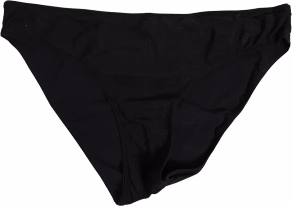 Dolce & Gabbana Black Nylon Stretch Slip Brief Women Underwear