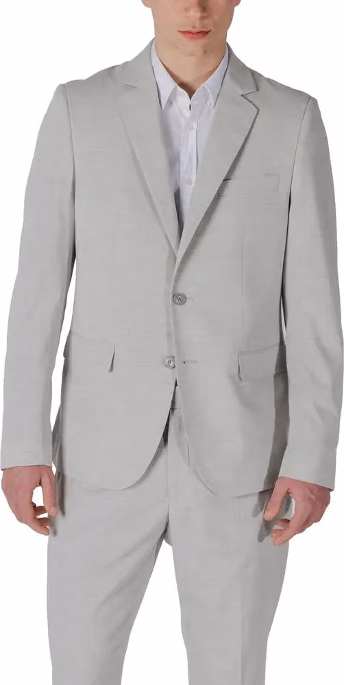 Antony Morato Gray Polyester Blazer