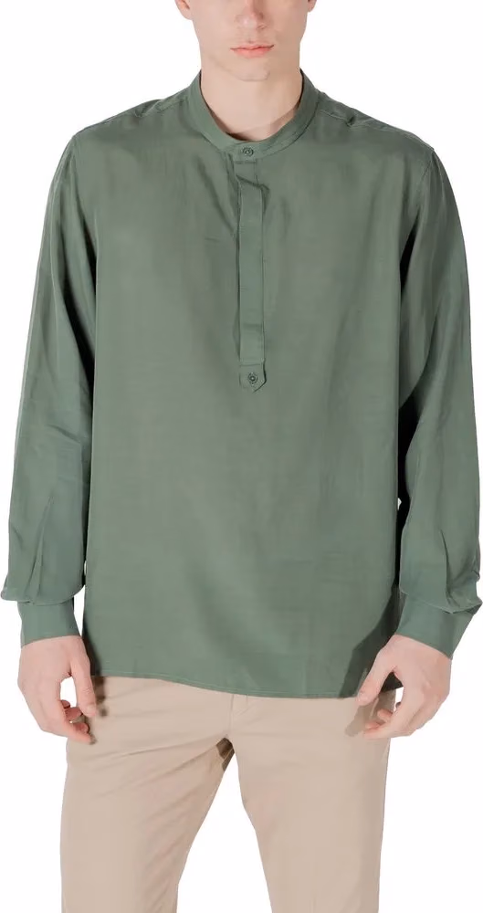 Antony Morato Bicolor Lyocell Shirt