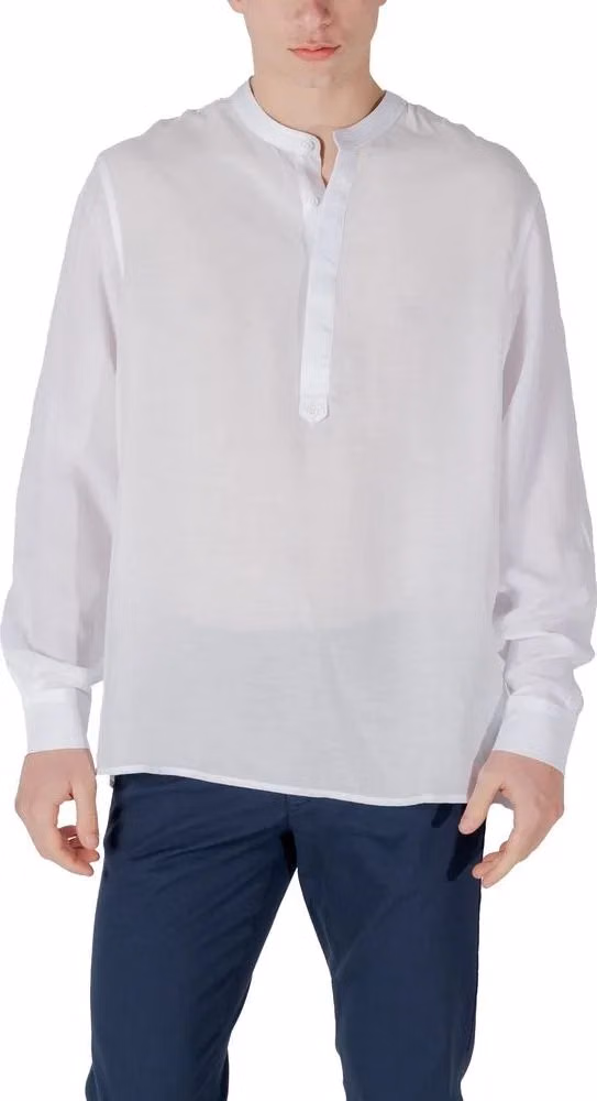 Antony Morato White Lyocell Shirt