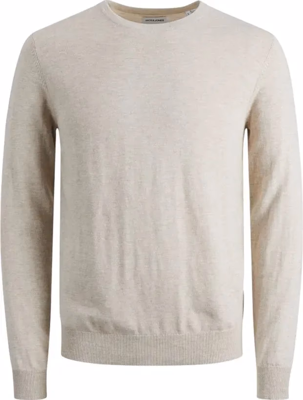 Jack Jones Beige Cotton Sweatshirt